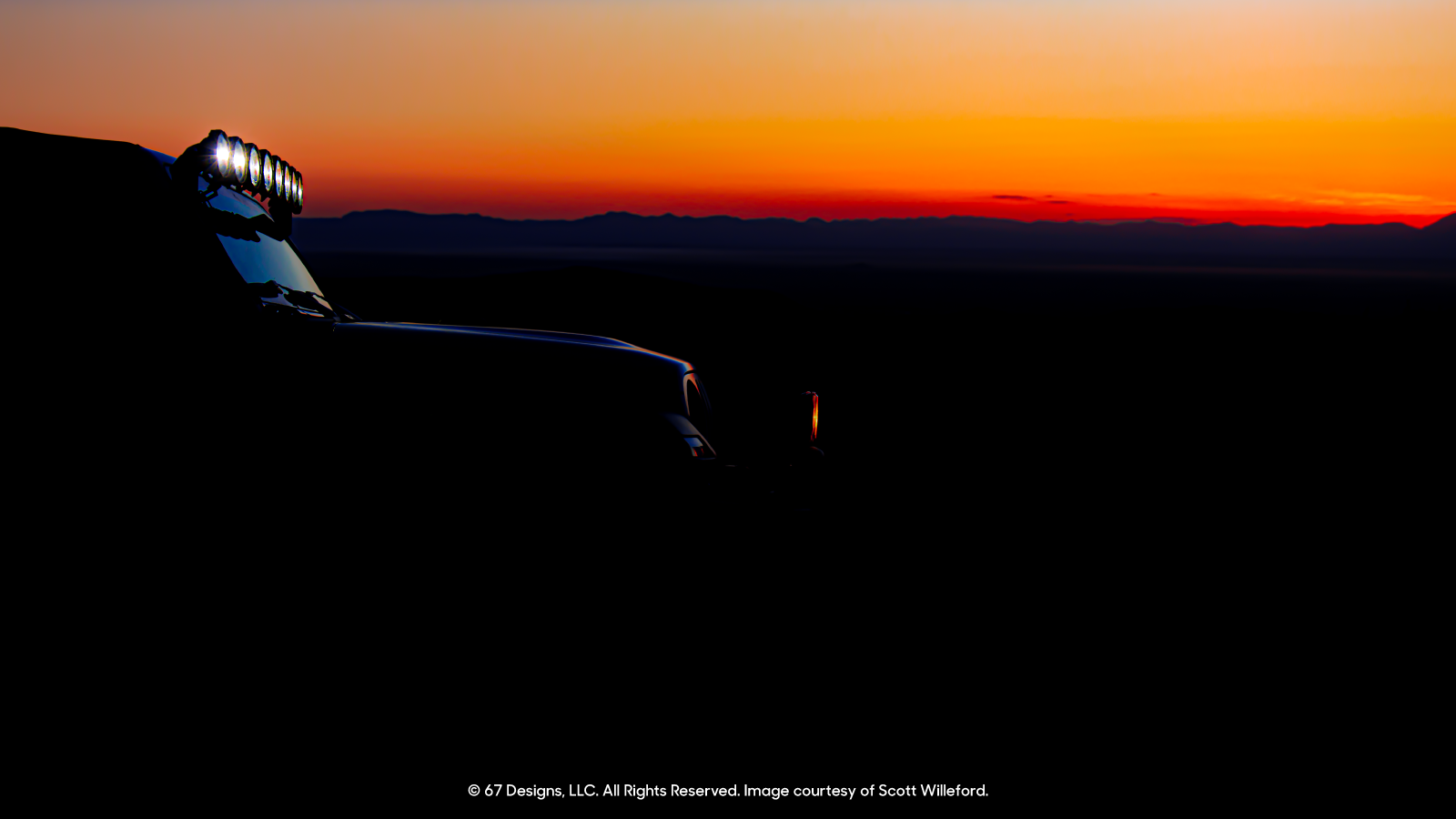 Calico Peak in the Lincoln National Forest, overlooking Alamogordo, New Mexico