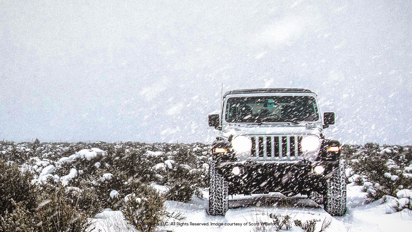 Scott going through Arroyo Seco, just outside of Taos, New Mexico. 