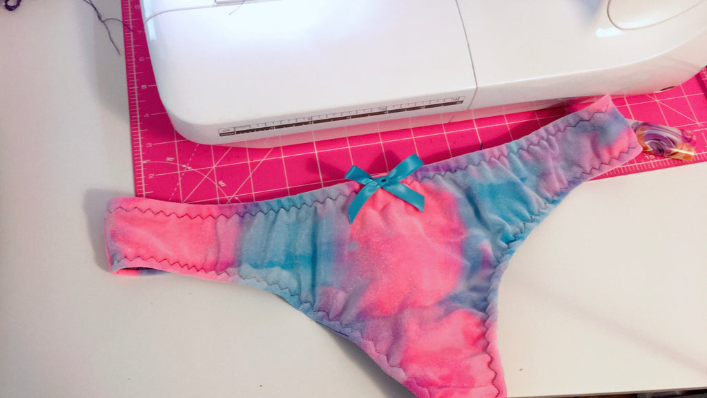 Velvet Lingerie Set - Cotton Candy Tie Dye – Alexandrea Anissa