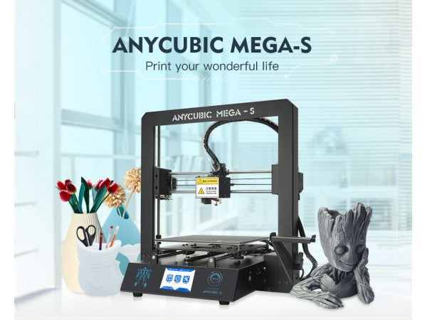 Anycubic S (Mega S) 3D Printer – Makerwiz
