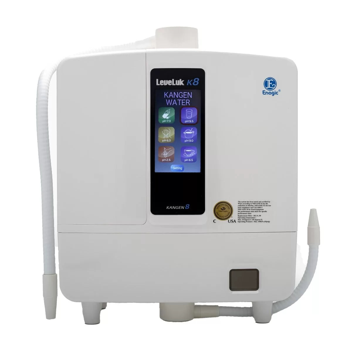 leveluk k8 kangen review enagic