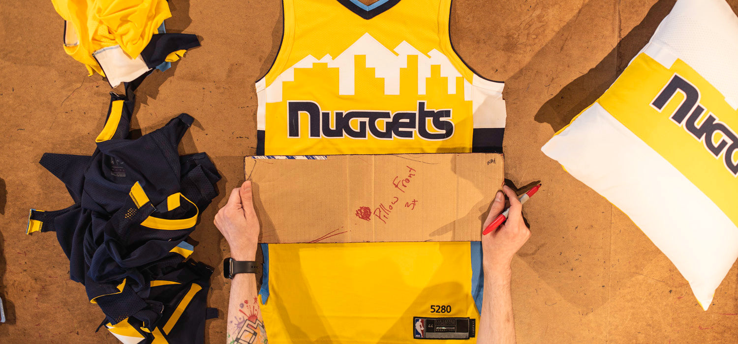 old nuggets jersey