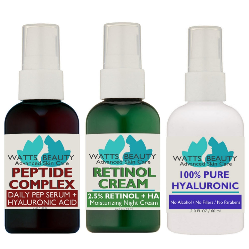 Complete+Skincare+TRIO-+Watts+Beauty+100%+Pure+Hyaluronic+Acid+Serum+for+Face+-+Only+Alcohol+FREE+Pure+Hyaluronic+Acid+Face+Moisturizer+Available+at+This+Low+Price+-+No+Parabens+-+WattsBeautyUSA.com