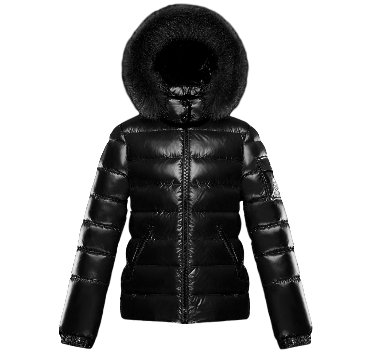 moncler down jacket with fur hood