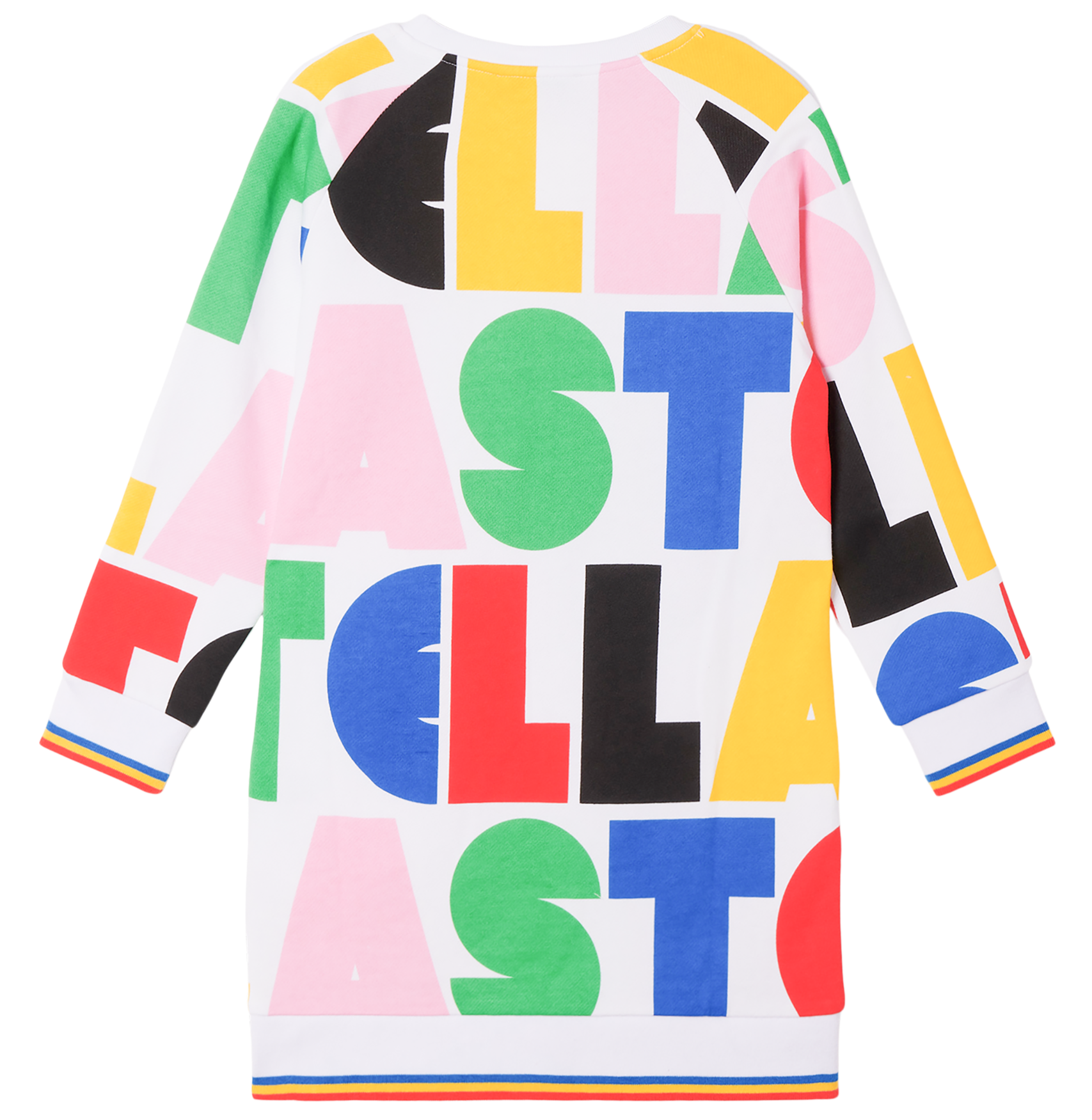 Stella McCartney Bold Logo Sweatshirt Dress