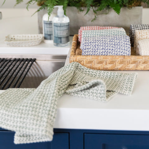 Ethically Crafted Cotton Striped Kitchen Towel – Emory Valley