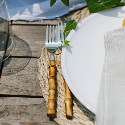 White Rope Napkin Ring – Nantucket Looms