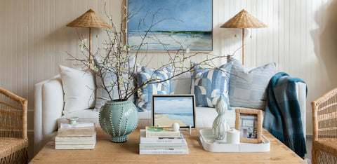 nantucket looms how to style a coffee table