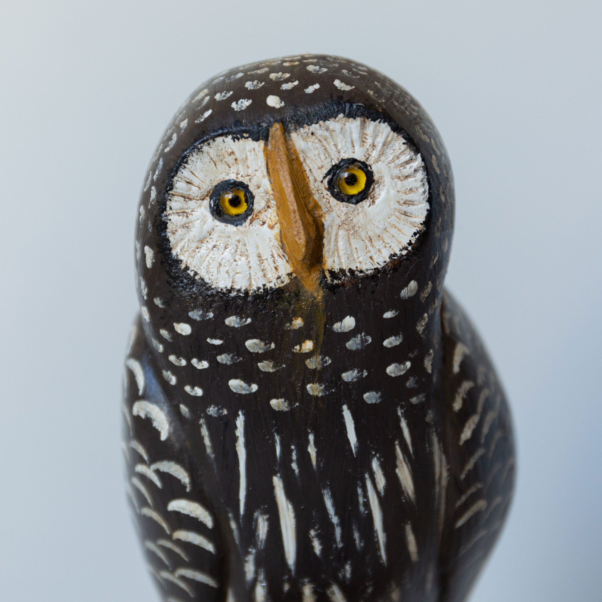 Carved Brown Owl | Susan Bacle