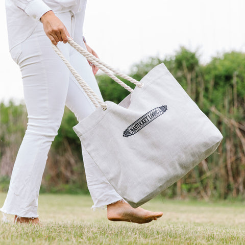 Nantucket Looms Heirloom Fabric Clutch