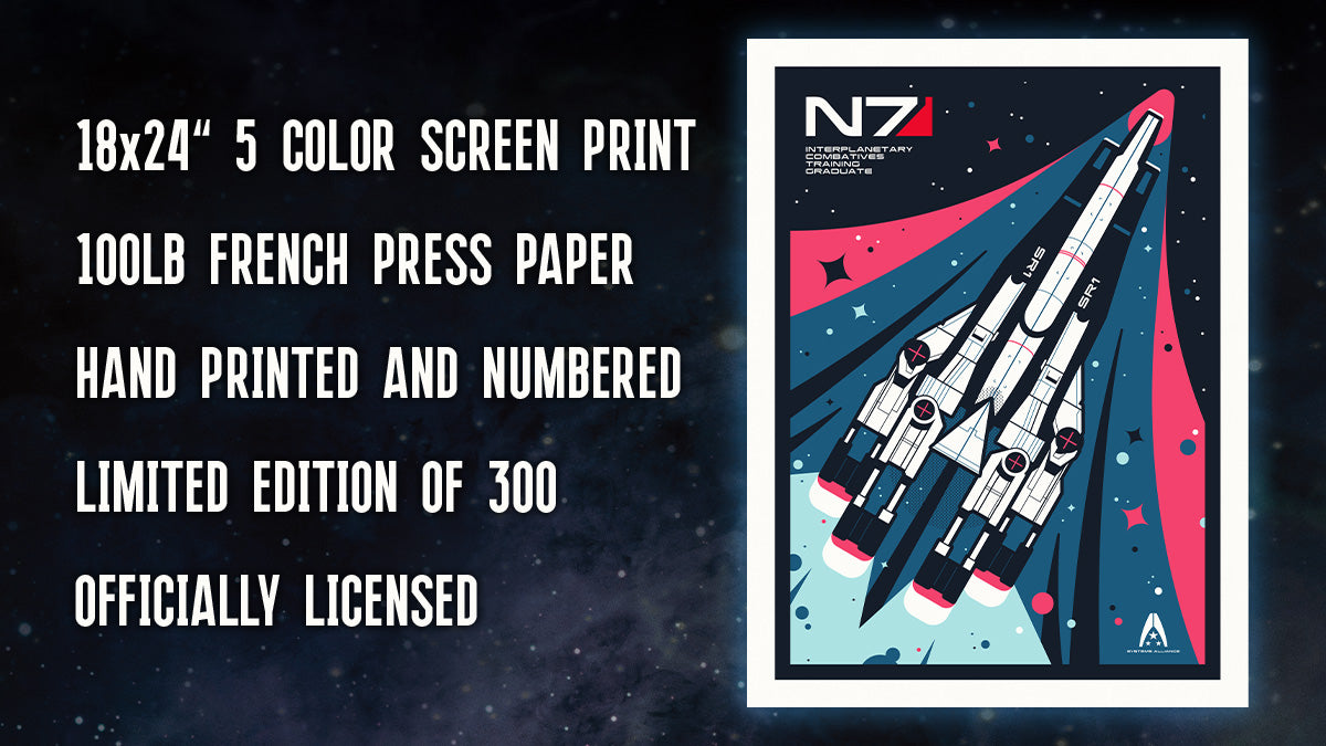 The Officially Licensed Limited Edition Normandy Retro Art Print