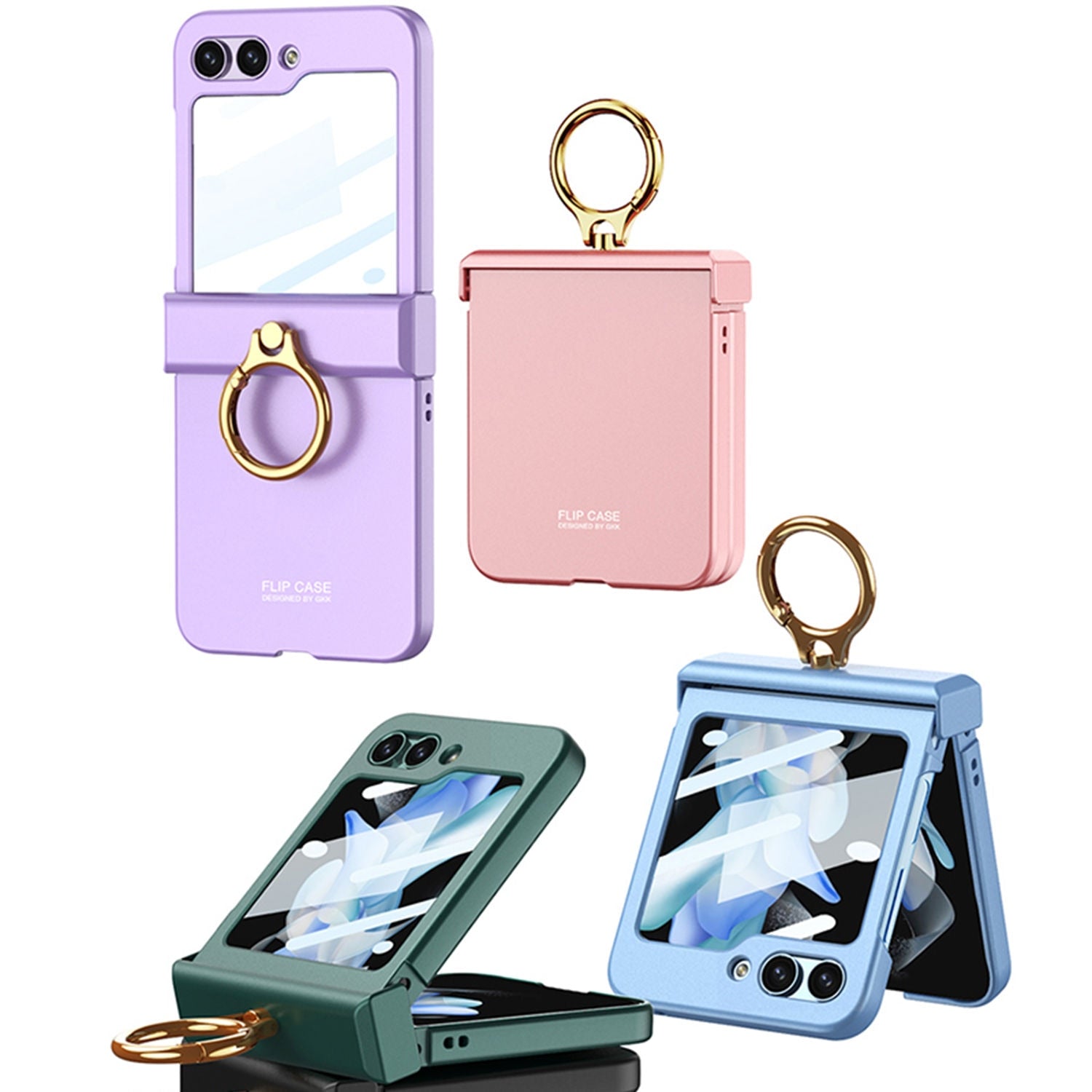 Ultra-thin Case with Ring Holder
