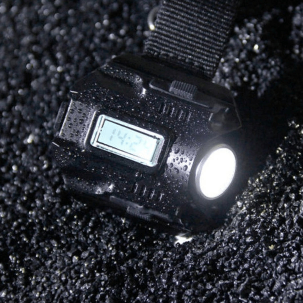 Night Walking Flashlight Watch