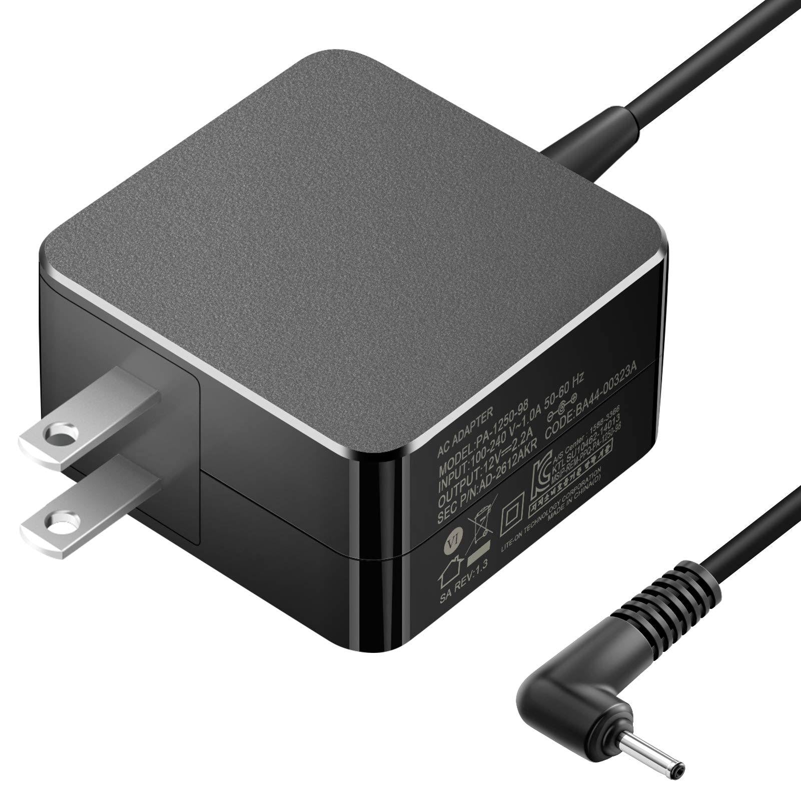 26w 12V 2.2a Chromebook Charger for Samsung Laptop,Compatible 11.6 inch Chromebook 3 2 500c 503c Xe500c Pa-1250-98 Xe500c13 Xe501c13 Xe303c12 Xe500c12