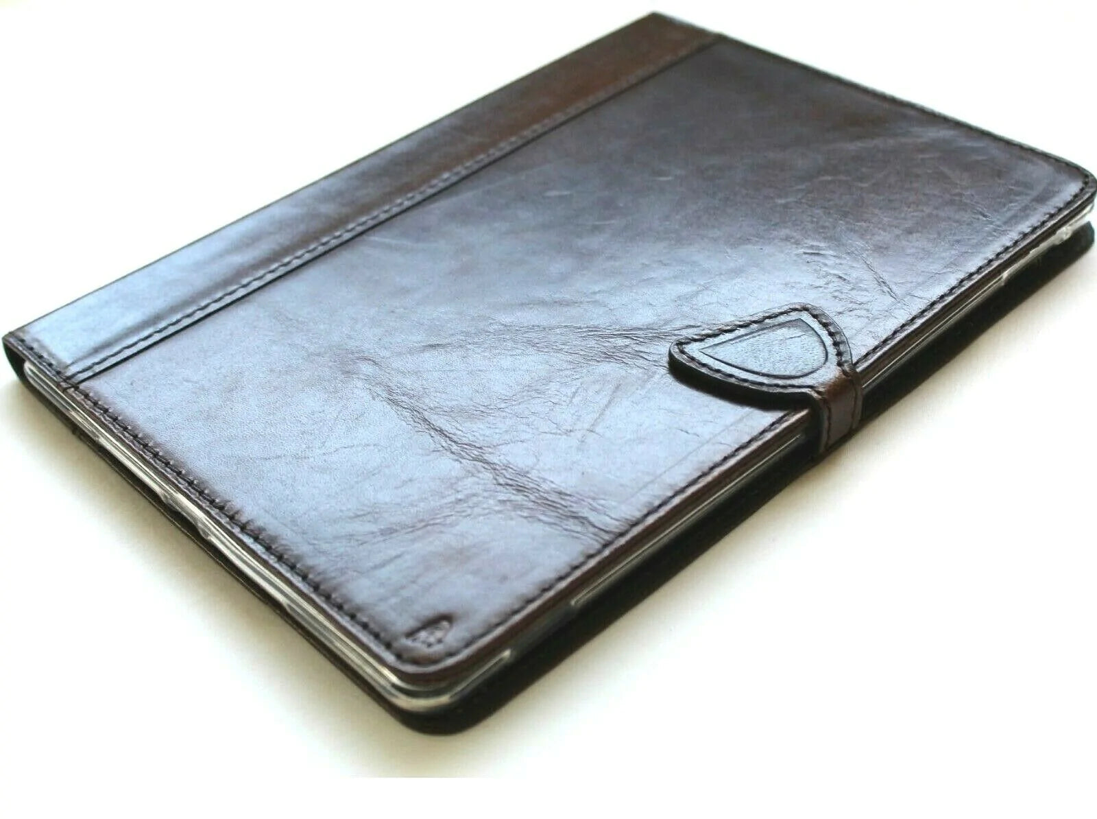 Genuine Leather Case For Apple iPad 10.9 (2022) Pad 10th Gen Generation Handmade Cover flip rubber Credit Cards slots slim Design A2757