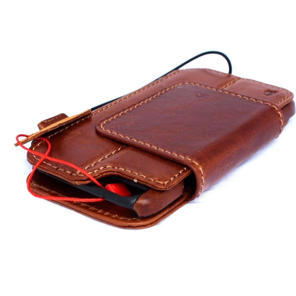 Arrangement positie sirene Genuine REAL leather iPhone 6 6s Detachable magnetic case cover wallet –  DAVISCASE