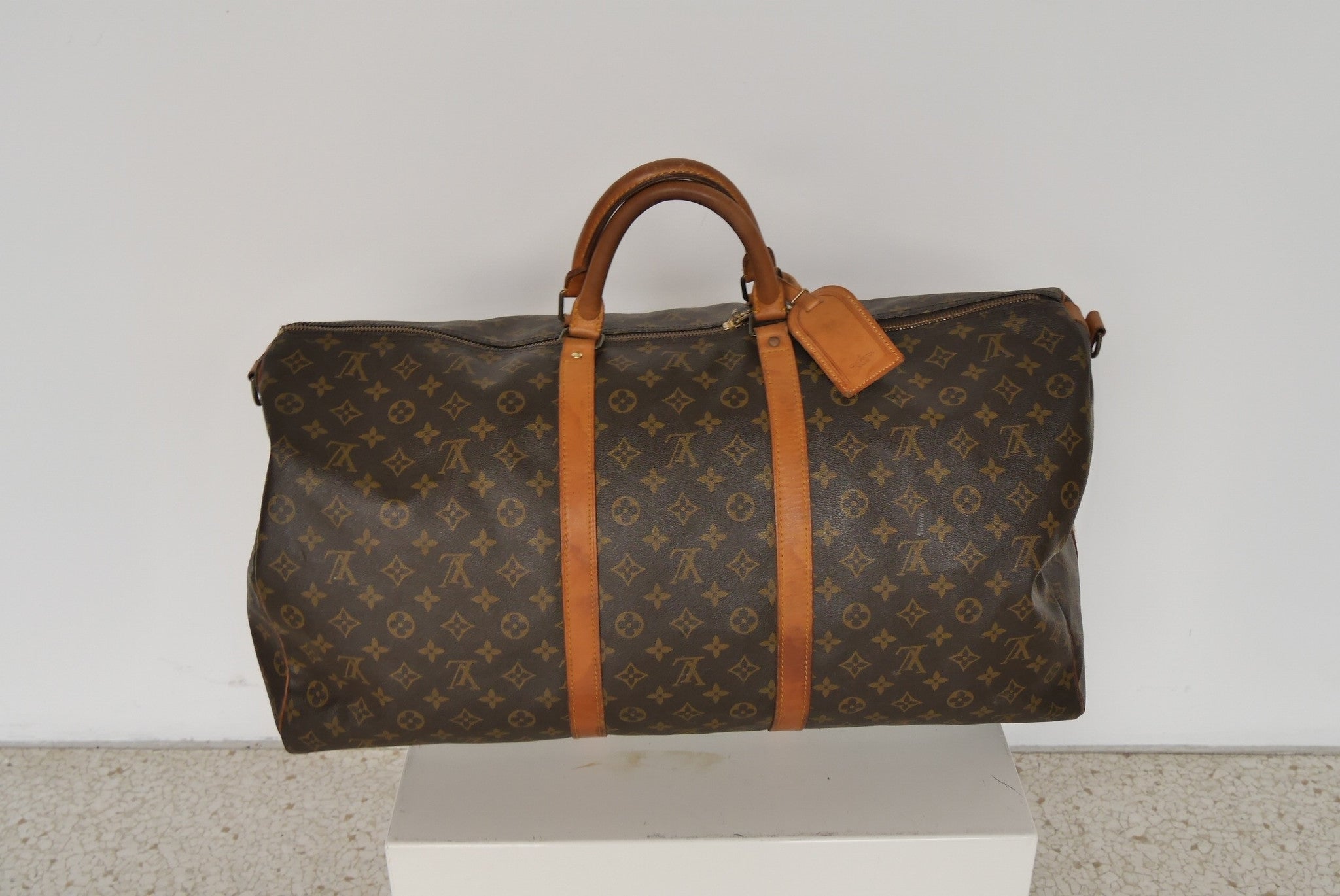 Louis Vuitton NEW Black Monogram Mesh Large Carryall Weekender Duffle Men's  Bag at 1stDibs