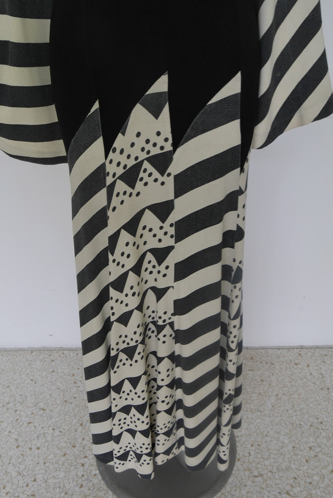 Ossie Clarck maxi dress abstract print by Celia Birtwell SOLD – Vintage ...