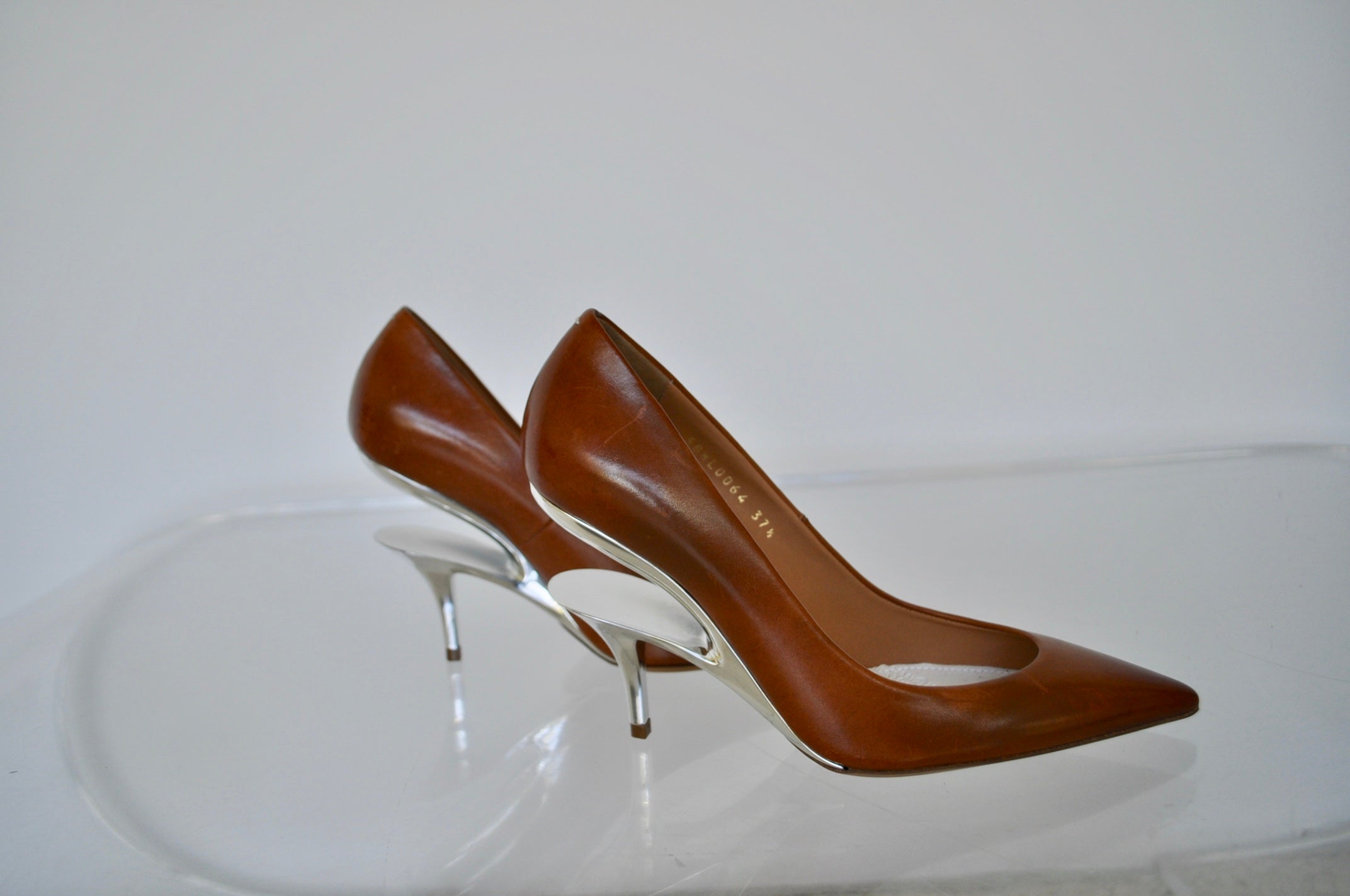 Maison Margiela pumps with silver heel unused sz 37 1/2 – Vintage Le Monde