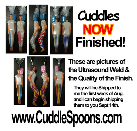Cuddle Spoons sample new products.