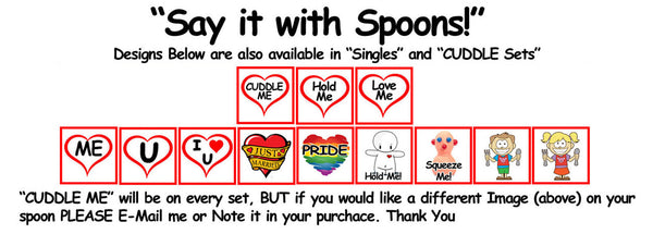 Say it with spoons.