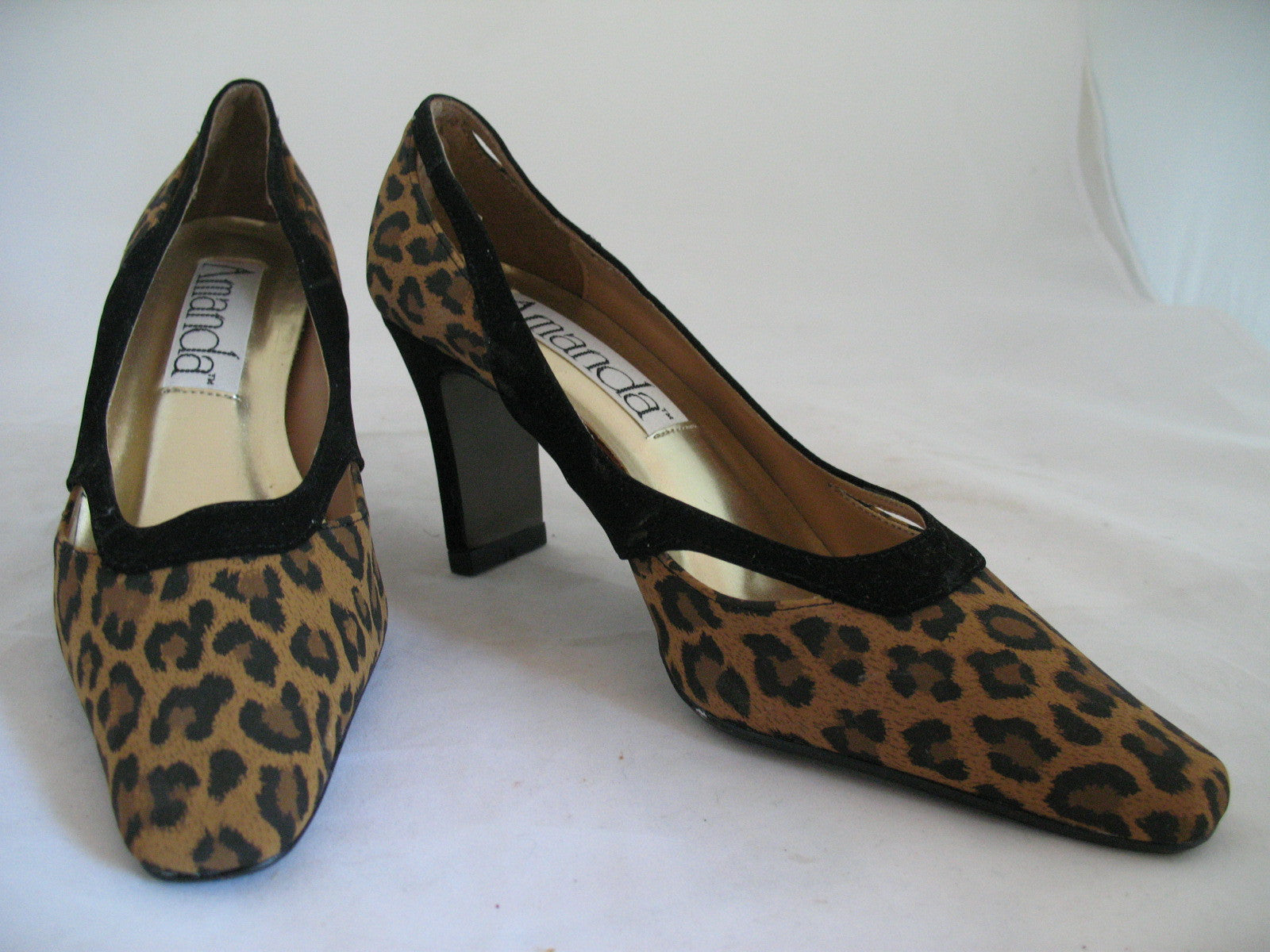 BROWN BLACK ANIMAL PRINTS Women HIGH HEELS SHOES SHOE | TropicalFeel