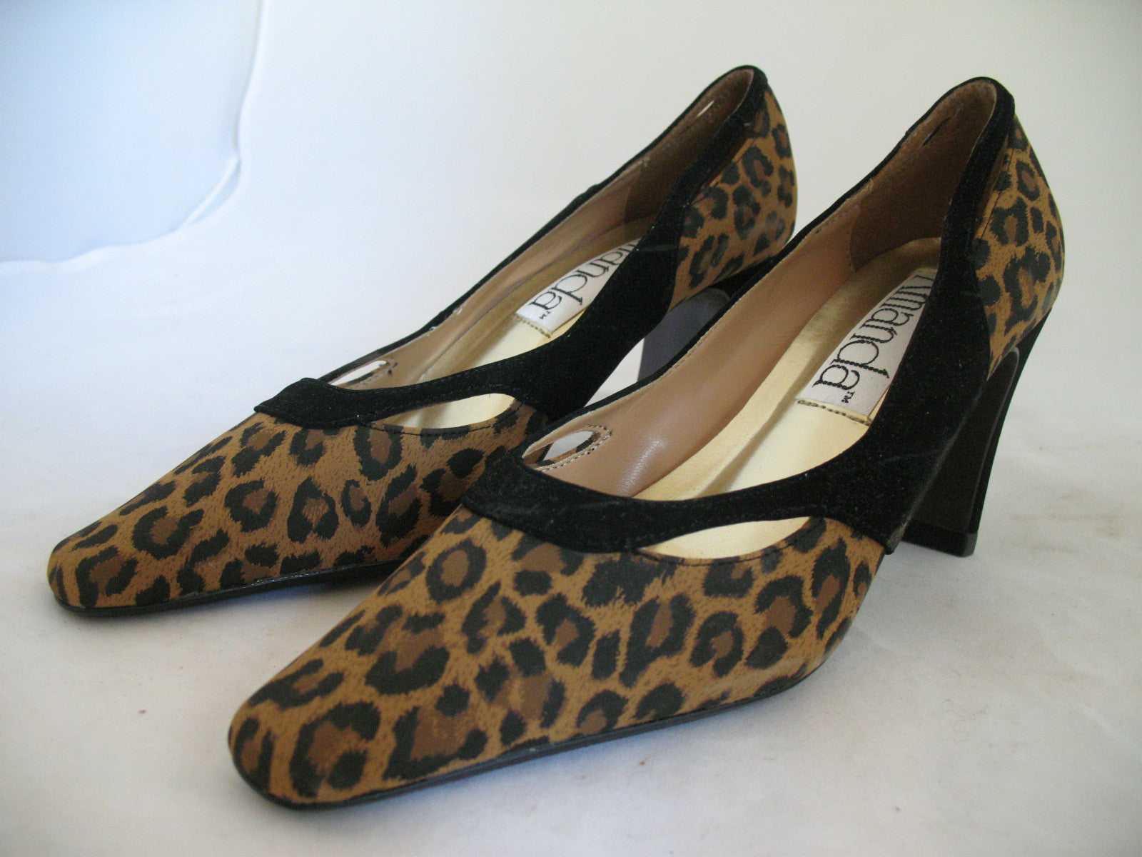 BROWN BLACK ANIMAL PRINTS Women HIGH HEELS SHOES SHOE | TropicalFeel