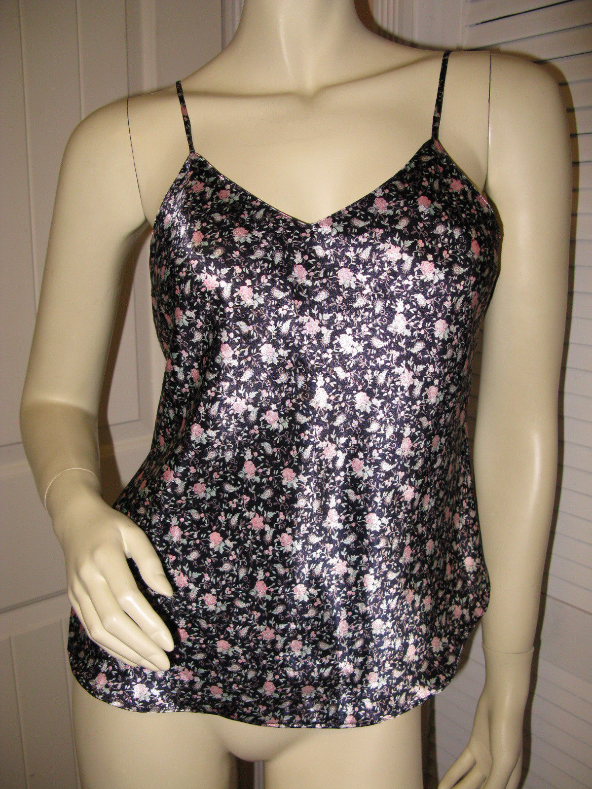 womens navy cami top