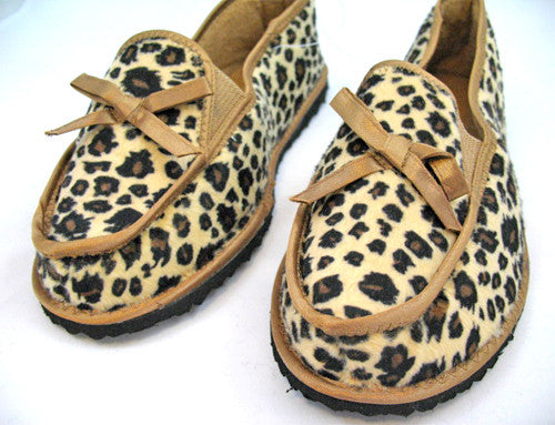 AFRICAN Safari ANIMAL PRINT LEOPARD Pattern Flat SHOES | TropicalFeel