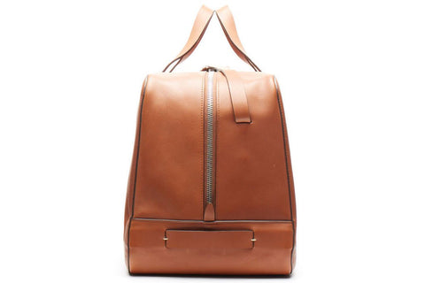 Anson Calder Minimal Luxury Leather Travel Weekend Bag 