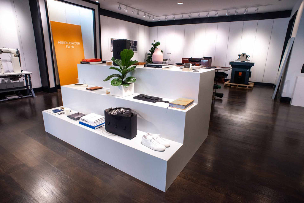 Interior of the Anson Calder store at City Creek. 