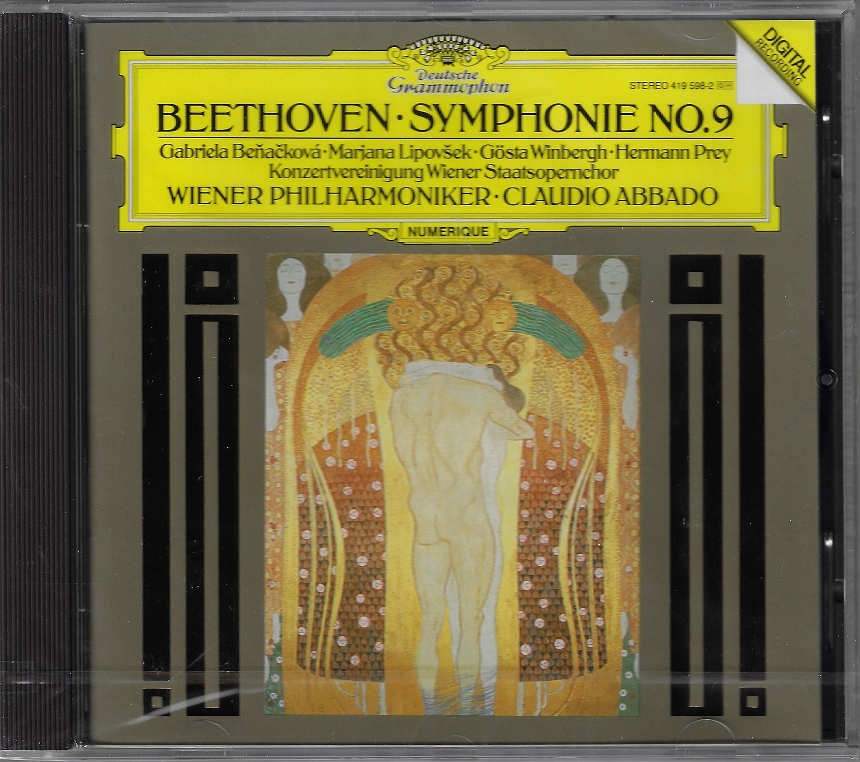 Abbado/VPO: Beethoven Symphony No. 9 - DG 419 598-2 (sealed) - Casals  Classical LPs & CDs