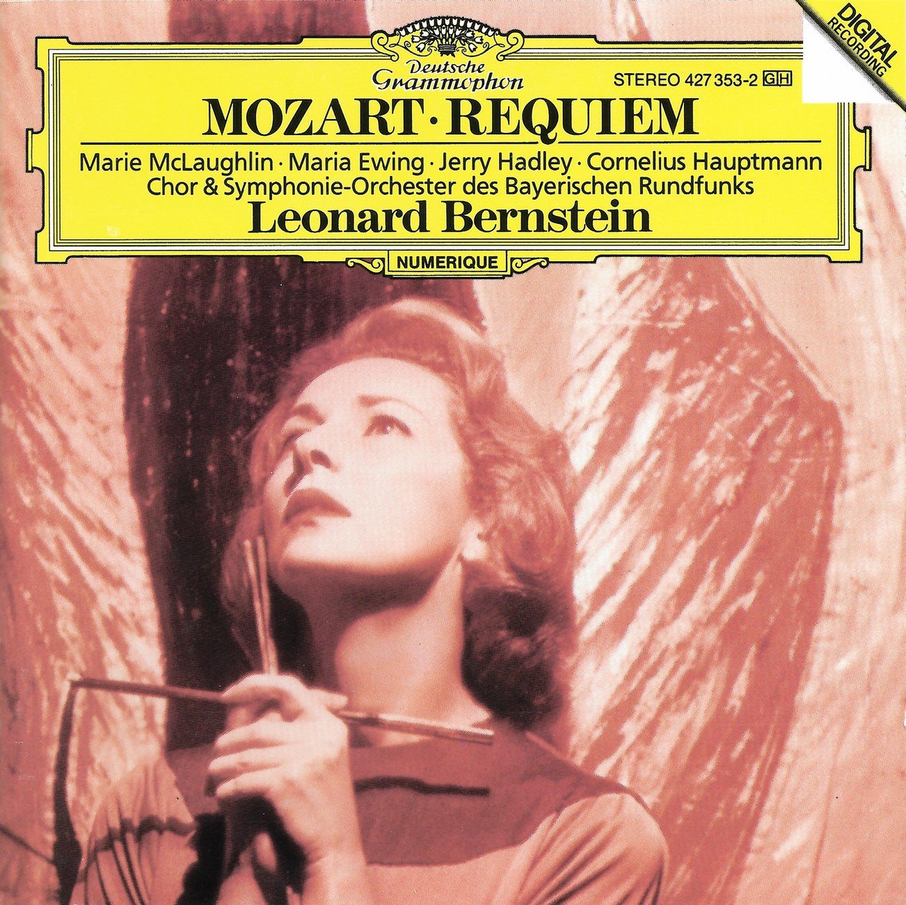 Bernstein/Bavarian RSO: Mozart Requiem K. 626 (live) - DG 427 353-2