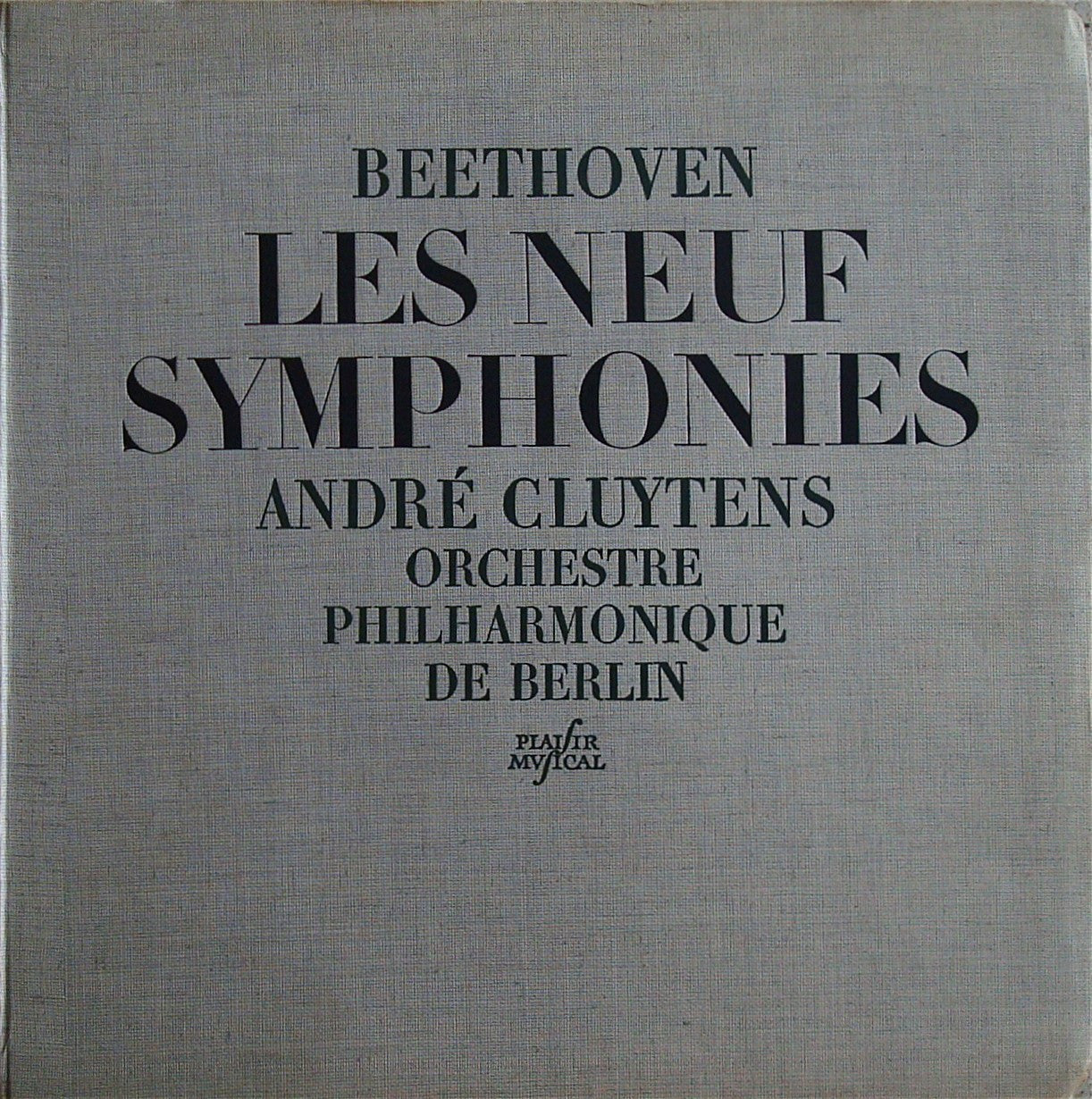 Cluytens/BPO: Beethoven The 9 Symphonies - FALP 3...