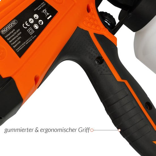 Monzana Sprayer - Electric 500W 3 Cartridges 29x29cm - Orange - 005193ef85697667b8c2f11eafb0e7071935f3d3_Enriched_product_image