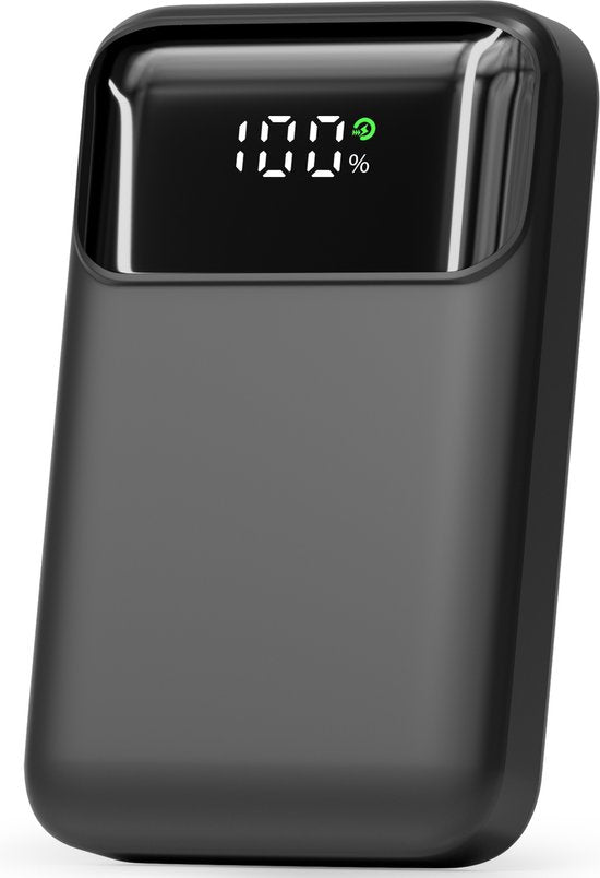 Strex Powerbank - 12 000 mAh - Chargeur rapide 22,5 W - USB-A/USB-C - Indication LED - Powerbank universel adapté à iOS/Android, entre autres - 028ff8aa00574f30552bbb51d4ff071896abf111_Enriched_product_image