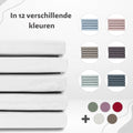 Ten Cate Fitted Sheet - drap-housse 160x200 - drap-housse 160x200 - adapté au sur-matelas 160 x 200 - satin de coton - sur-matelas 160x200 - hauteur d'angle 10 cm - gris - 06fa177e2340bc915999ffce416760a74d30ef88_Enriched_product_image_751ffce3-c2d9-4228-9b23-bf3c6f78af48