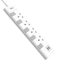 Prise Philips 230V - Prise à 3 broches - 0904a86e923b93ffcd5060198d6042ceb07a94d8_philips_philips_socket_230v_4_way_chp4140wa_05_1___4