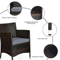 Coast Furniture Set - Table basse et chaises - 70 x 40 x 40 cm - Marron - 0a6495d5faa6e1d8bfeaa826fcfbec18655db1fa_brede_bank_om_te_liggen_te_spelen_en_te_vergaderen_antislip_poten_om_uw_vloer_te_beschermen_teg_611e2c8c-e7d4-4b0c-b4d5-f5fc6fc388a4