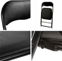 Perel Chaise pliante, pliable, résistante aux intempéries, 150 kg maximum, événements, réunions, petits espaces, noir - 0ee73a99f4ab54794ac4082102f98a0691e82c30_Enriched_product_image