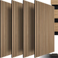 tectake® Jeu de 4 panneaux acoustiques Sonic Wall - Panneau absorbant le son - Isolation acoustique - Panneau mural acoustique - 120x60x2,1cm - Décoration murale acoustique - Chêne clair - 1036089bb884bd9a4bf123325f8ece0ffe7f5406_Enriched_product_image_8e8cf1e0-6d58-4e6a-983c-3737e5f8f953