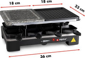 Set Plaque de cuisson 8 personnes alpina - Spatules et poêles à raclette incluses - 129f80d8-ecad-4a5b-9ae4-ca667cc7f822