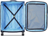Valise souple – Delsey Paris x Benetton – Polyester durable – Extensible – TSA – 76 cm – Bleu foncé - 151417a28b500d98f4cff5d3818047345717b16d_Enriched_product_image_56b36a25-8422-4ab4-b987-9f6c20005e12