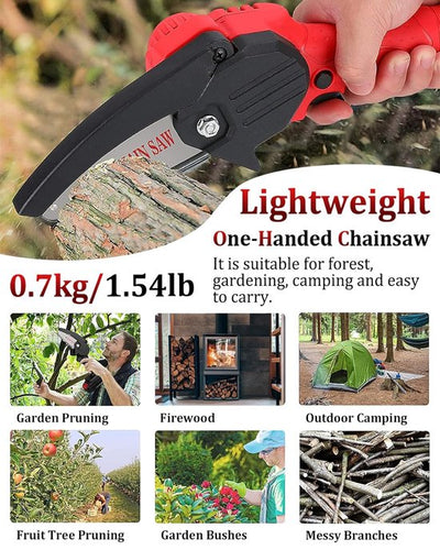 Mini tronçonneuse - Mini tronçonneuse avec batterie - Mini tronçonneuse avec batterie - Batterie de tronçonneuse - Scie à arbre - 1a6b535b7d3e237f289aa24012e815d47bebc56d_Enriched_product_image