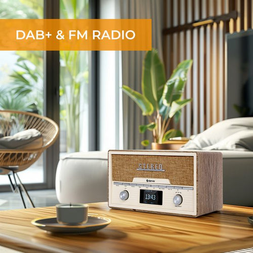Radio - Denver - Bluetooth - Lecteur CD – Réveil - DAB /FM / AUX - Couleur bois - 1bf38e4d92479f8b9f8bedd8aace6fb3e970cee2_Enriched_product_image