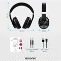 Casque audio sans fil Auronic - QuietSound , Réduction active du bruit - Bluetooth - Noir - 2063cf82-6d85-403a-92fa-93d2857cebc6_71915f64-6b5a-4676-877c-23278a1f6b93