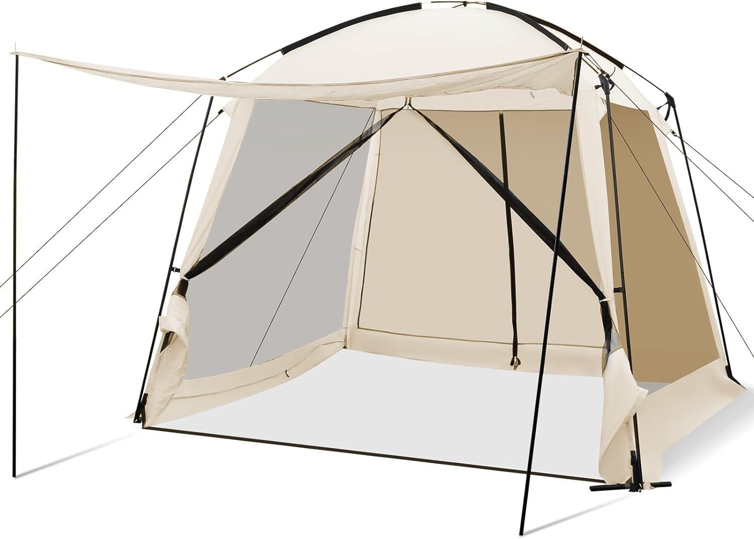 Costway tente pour 6-8 personnes tente de camping avec auvent imperméable 300 x 300 x 250 cm beige - 24cac3a59f4a07fac8b06cee3fb46fffa8202a36_643601242_1_b32a8b14-44b5-4587-8fe3-1bb321cff14d