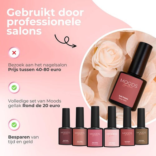 Moods Gellac 6-Piece Set - Gel Nail Polish Starter Pack - Gel Nail Polish - 8ML - Soft Petals - Gellac - Nails - Chic Colours - 2d2b85ac91ec4e2eb97a85ad0e7f21df5ce4a08a_Enriched_product_image