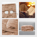 Couverture électrique Auronic - Couverture chauffante - 9 niveaux de chaleur - 2 personnes - 200x150 - Marron clair - 2e5a93f6-f7a0-456a-a943-86350d2e9797_6f976987-48a9-484b-957d-9e9dd86a8a52