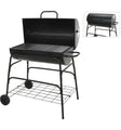 Barbecue - BBQ collection - Grande surface de cuisson 71x35 cm – Hauteur 100 cm – Noir - 3192e7d4-3990-4dbb-8462-e3de01d6adb1